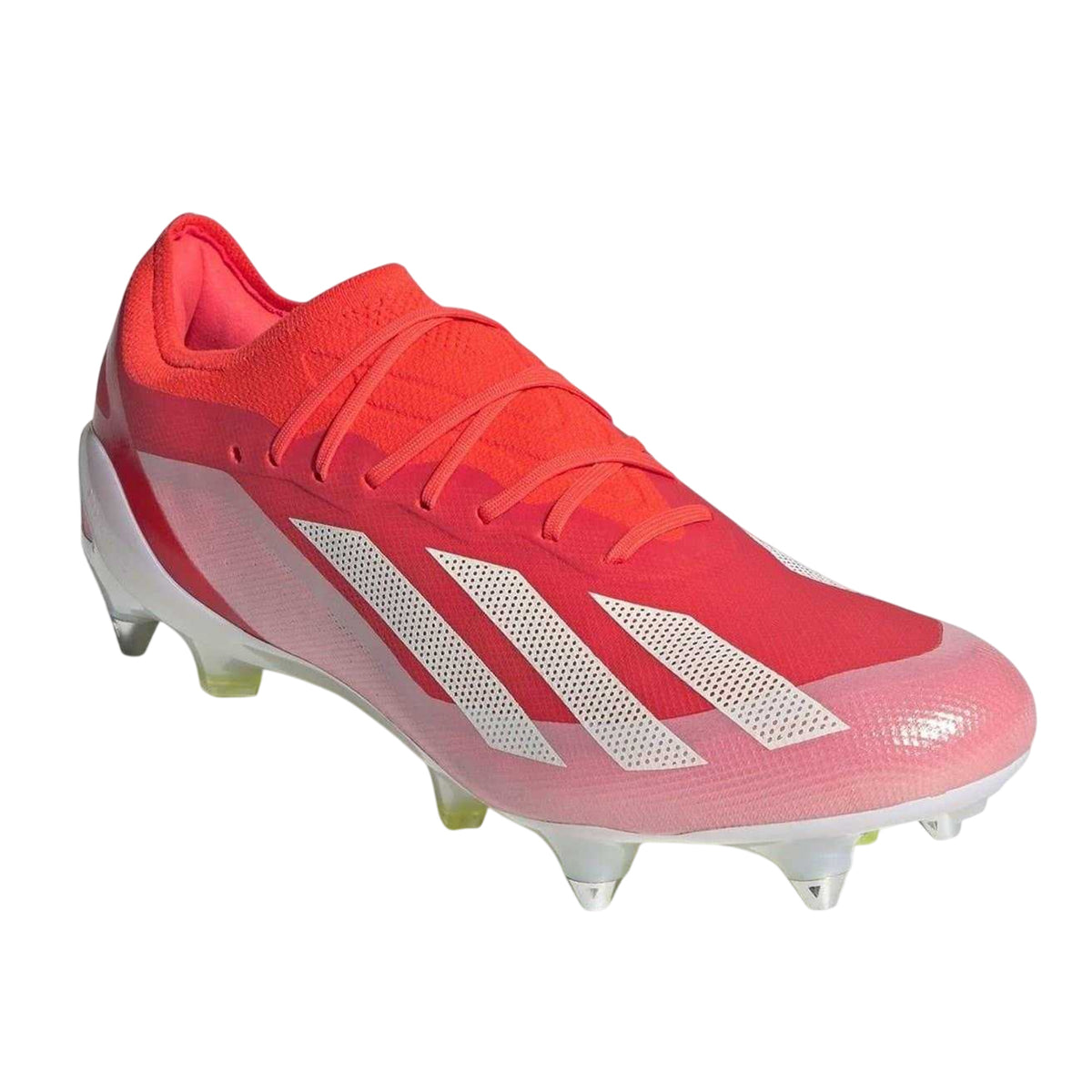 Red - Side - Adidas Unisex Adult X Crazyfast Elite Soft Ground Football Boots