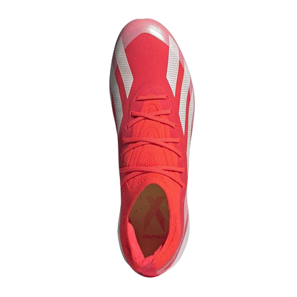 Red - Lifestyle - Adidas Unisex Adult X Crazyfast Elite Soft Ground Football Boots