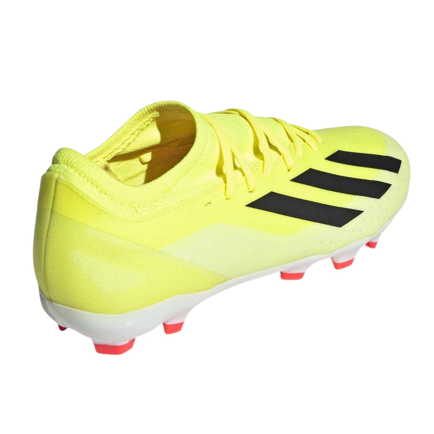 Black - Back - Adidas Unisex Adult X Crazyfast League Stripes Knitted Collar Football Boots