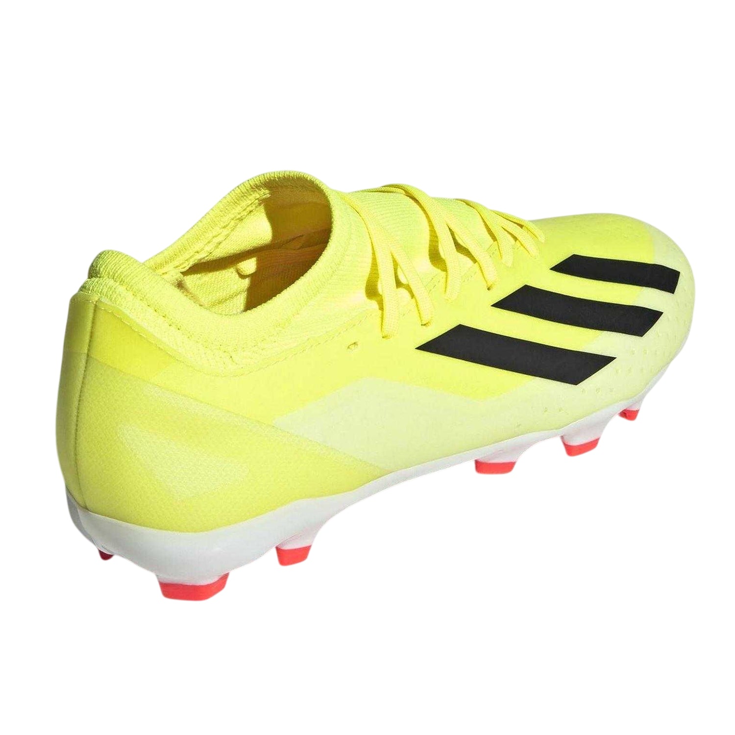 Black - Back - Adidas Unisex Adult X Crazyfast League Stripes Knitted Collar Football Boots