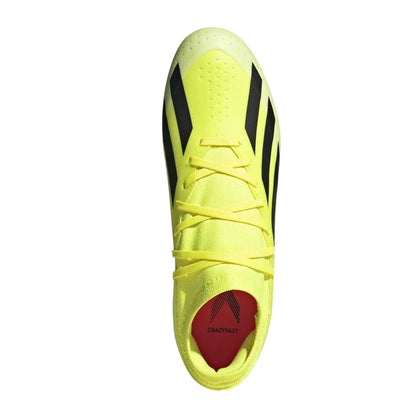 Black - Lifestyle - Adidas Unisex Adult X Crazyfast League Stripes Knitted Collar Football Boots