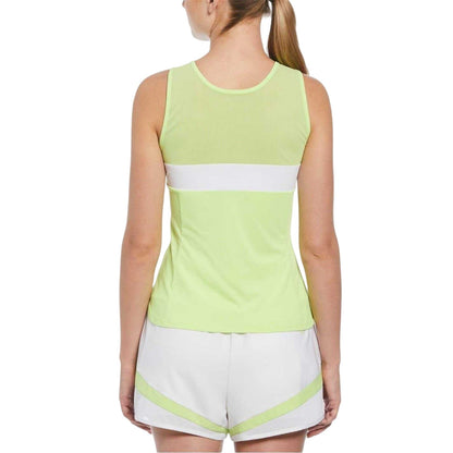 Sharp Green - Back - Original Penguin Womens-Ladies Colour Block Tank Top