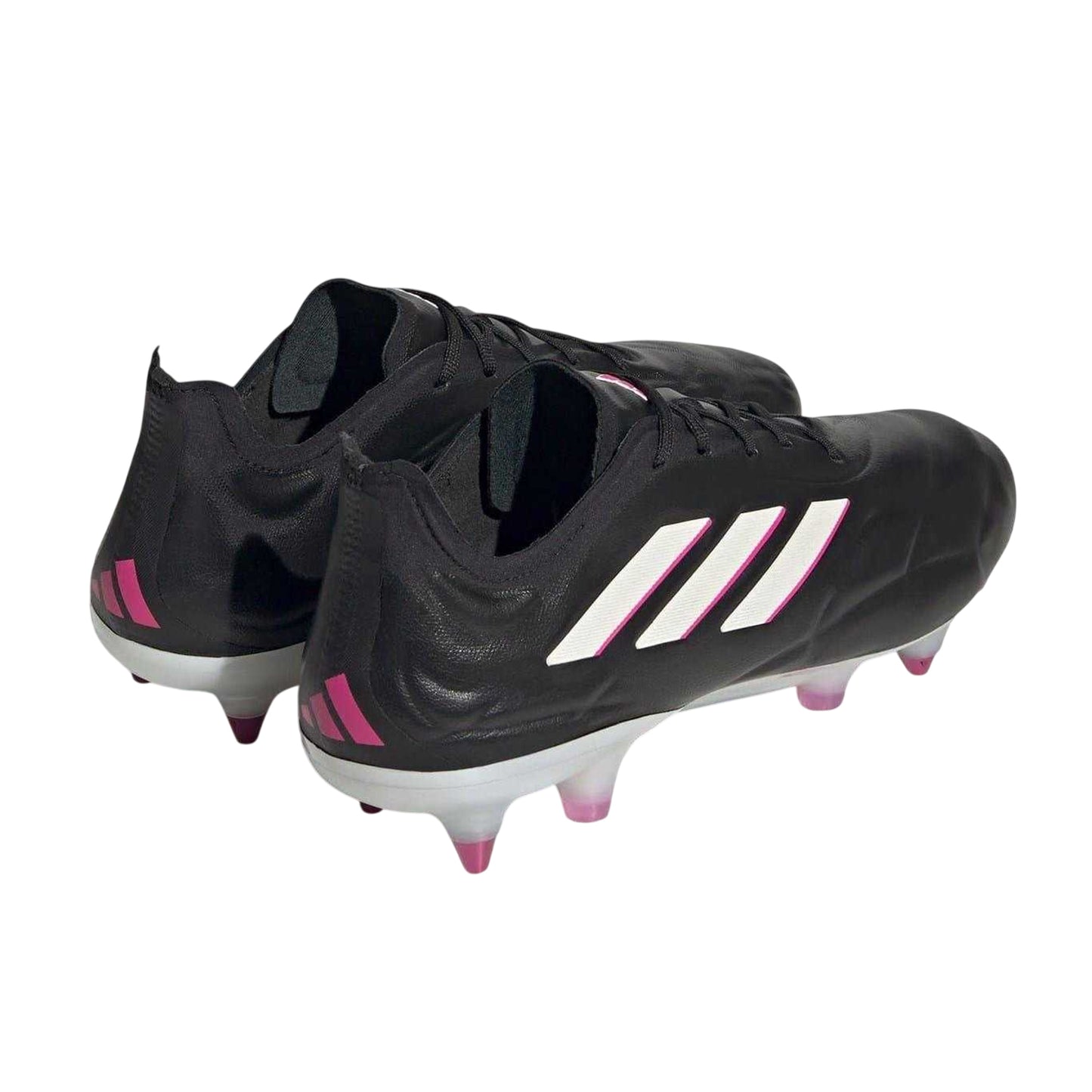 Black - Back - Adidas Unisex Adult Copa Pure.1 Leather Soft Ground Football Boots