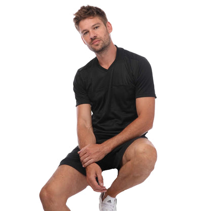 Black - Side - Adidas Mens 18 Referee Jersey