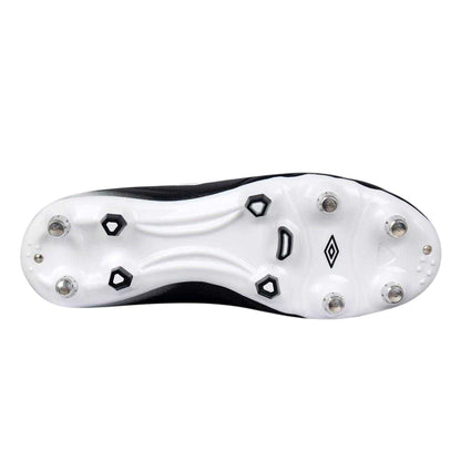 Black-White - Lifestyle - Umbro Childrens-Kids Calcio Soft Ground Football Boots