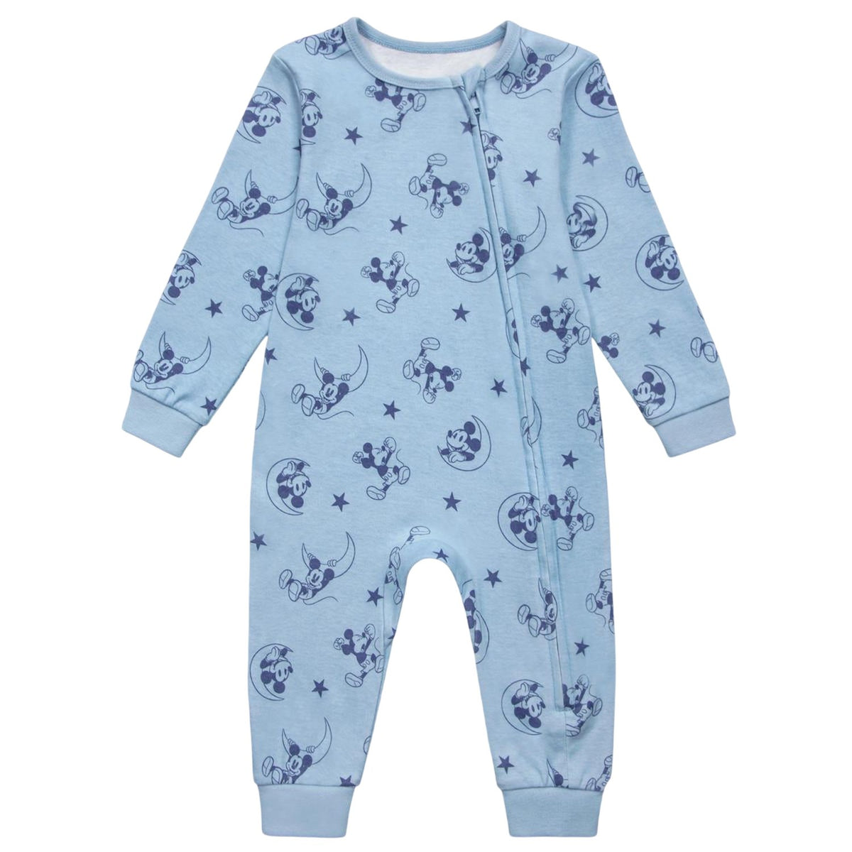 Grey - Back - The Character Baby Mickey Mouse Disney Pyjama Set