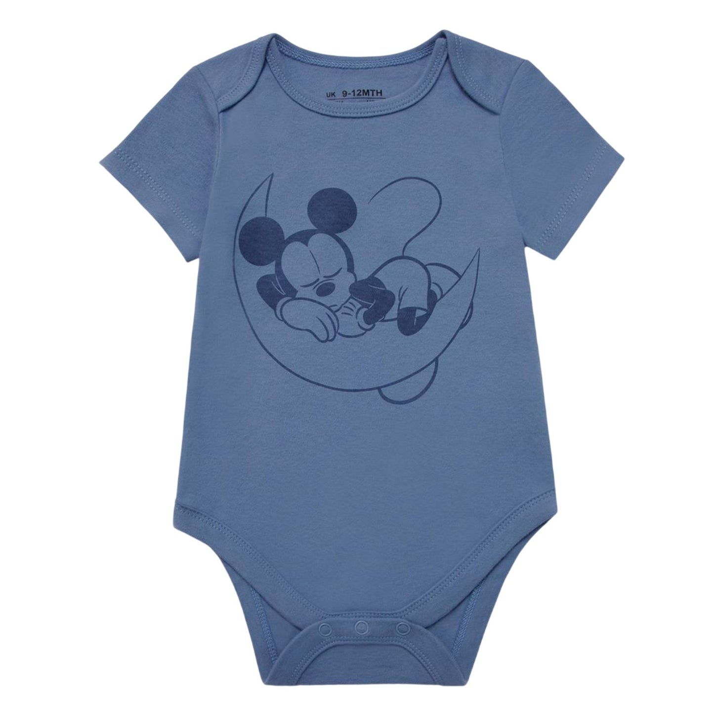 Grey - Side - The Character Baby Mickey Mouse Disney Pyjama Set