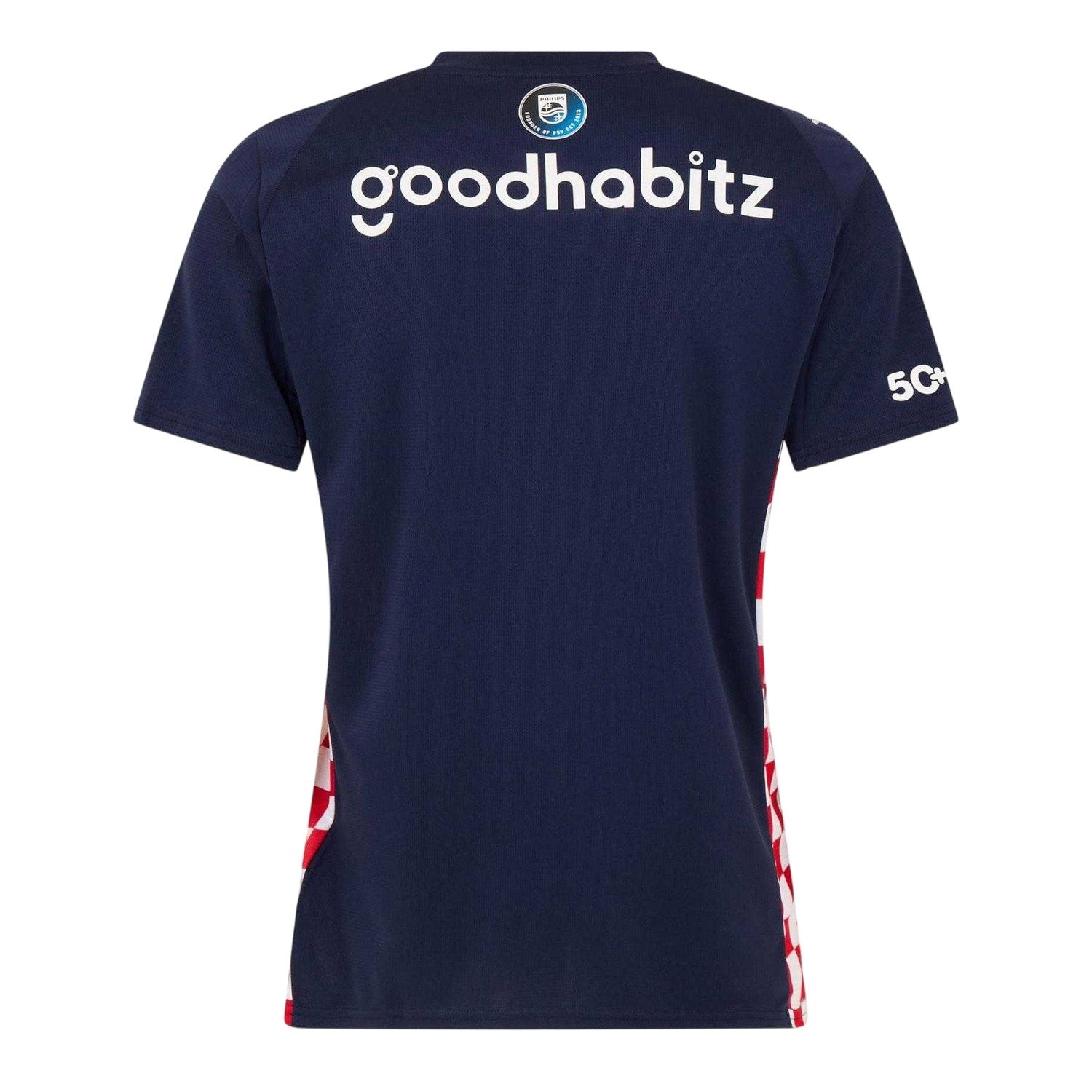 Navy-White - Back - PSV Eindhoven Mens 25-26 Puma Away Jersey