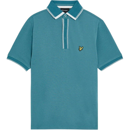 Storm Blue - Front - Lyle & Scott Childrens-Kids Regular Polo Shirt