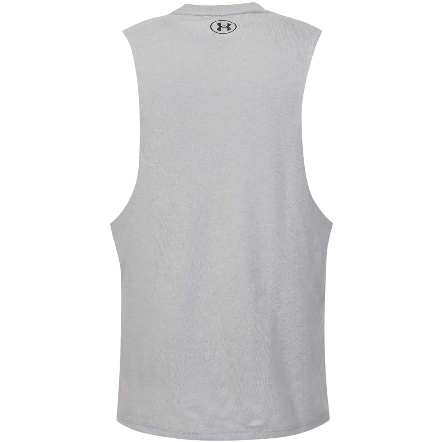 Grey - Back - Under Armour Mens Project Rock Graphic Tank Top
