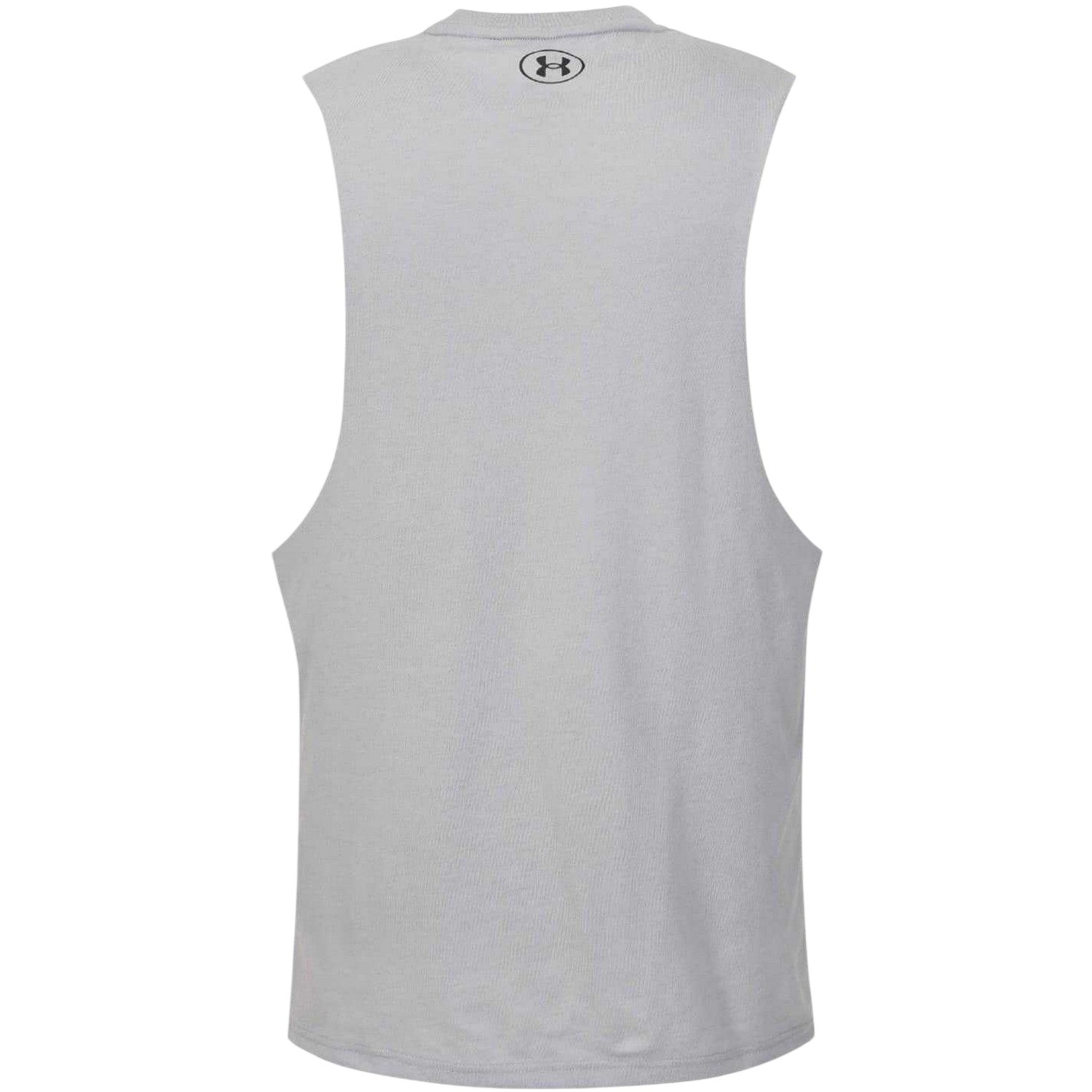 Grey - Back - Under Armour Mens Project Rock Graphic Tank Top