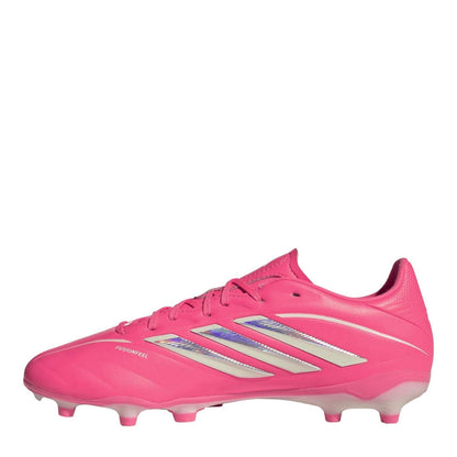 Cupcake Pink - Back - Adidas Childrens-Kids Copa Pure IV League Flexible Ground Football Boots