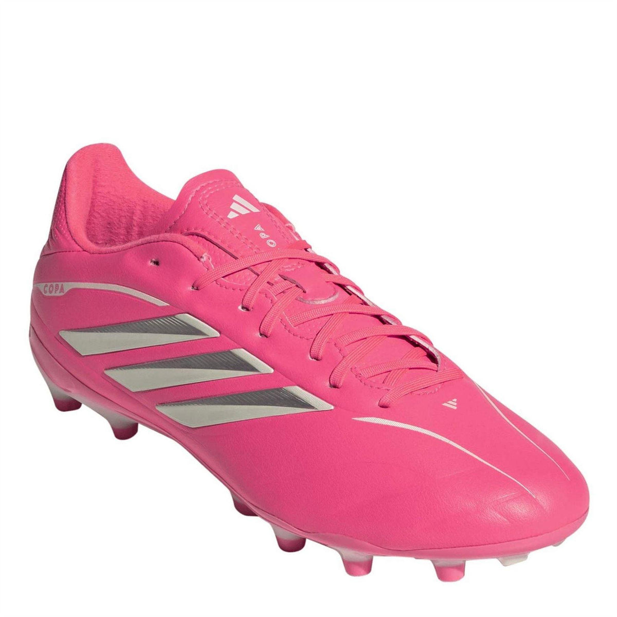 Cupcake Pink - Side - Adidas Childrens-Kids Copa Pure IV League Flexible Ground Football Boots
