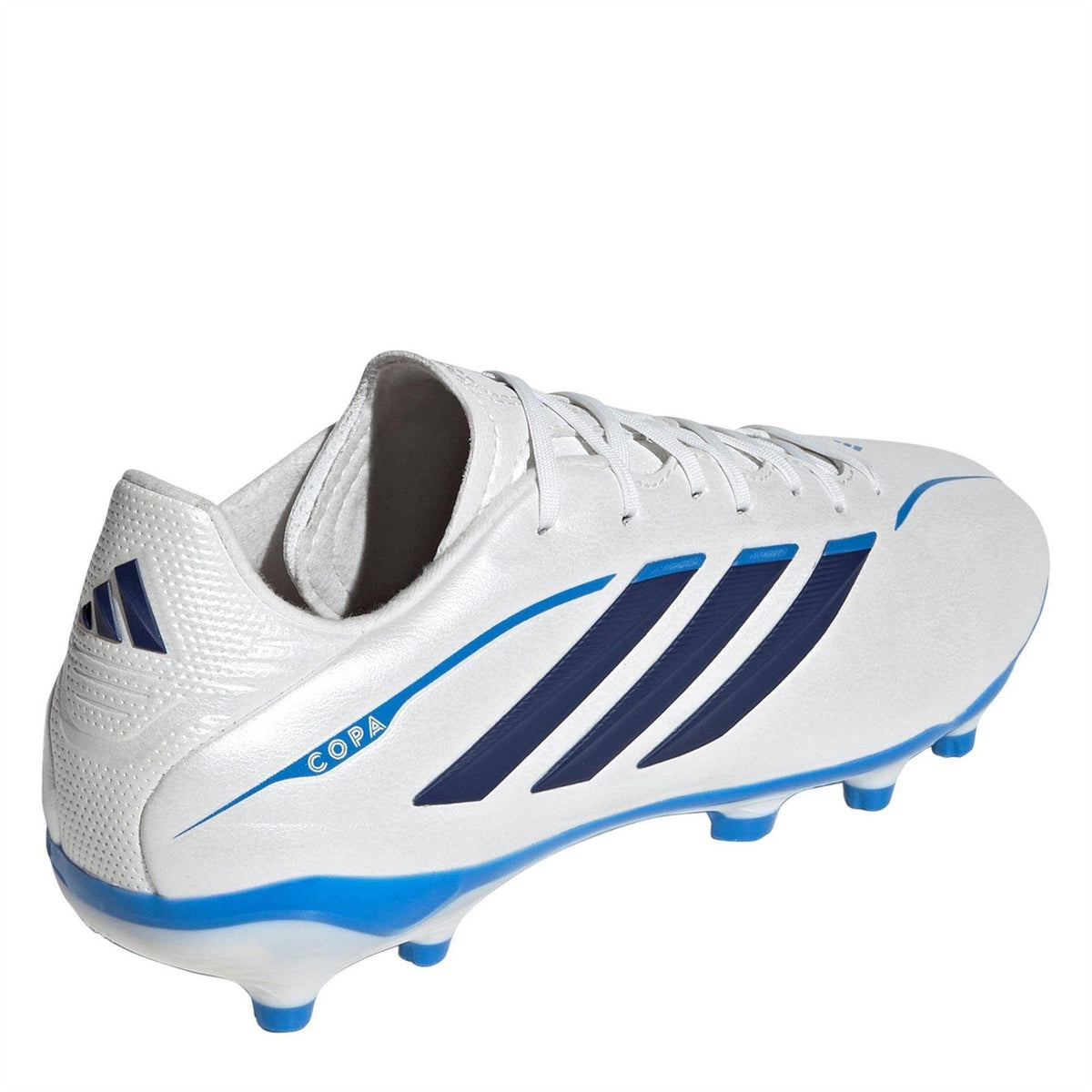 White-Black-Blue - Lifestyle - Adidas Childrens-Kids Copa Pure IV League Flexible Ground Football Boots