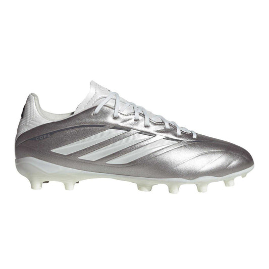 Silver - Front - Adidas Childrens-Kids Copa Pure IV League Flexible Ground Football Boots
