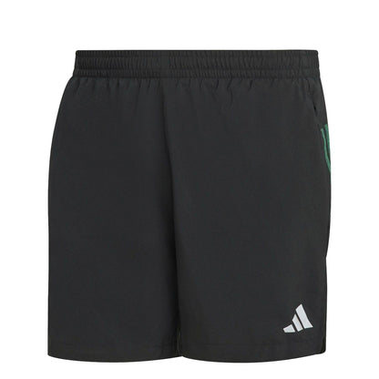 Black - Front - Adidas Mens Break The Norm Shorts