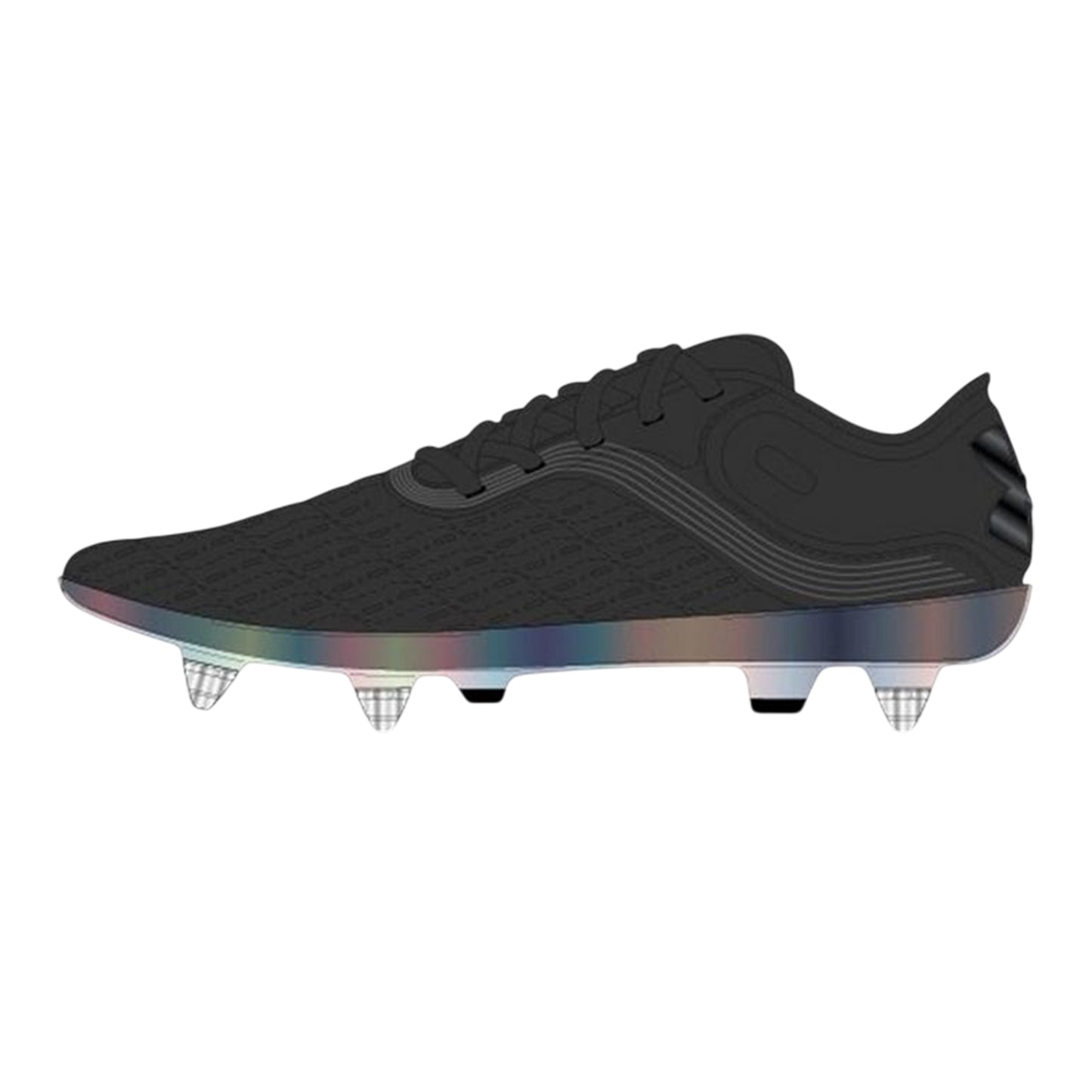 Black - Back - Under Armour Mens Elite Hybrid Firm Ground Football Boots