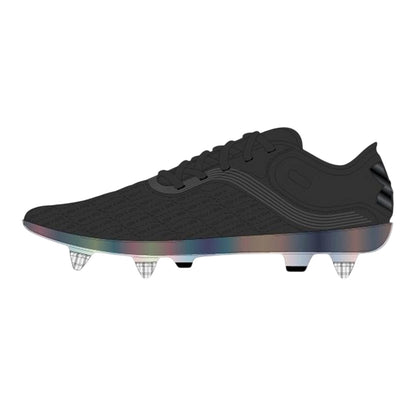 Black - Back - Under Armour Mens Elite Hybrid Firm Ground Football Boots