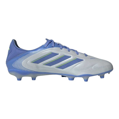 Halo Grey-Blue - Front - Adidas Mens Copa Pure 3 League Firm Ground Football Boots