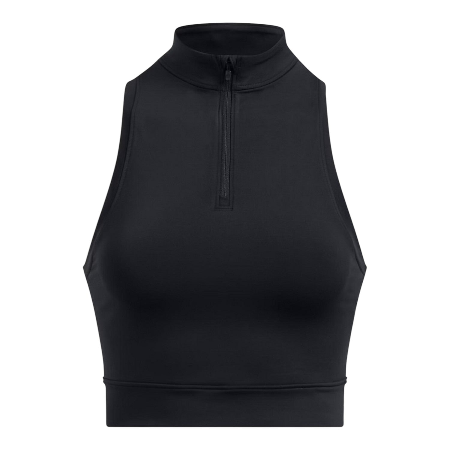 Black - Front - Under Armour Womens-Ladies Running Vest Top