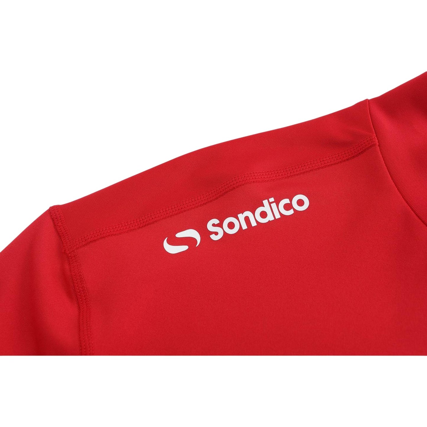 Red - Lifestyle - Sondico Mens Mock Neck Base Layer Top