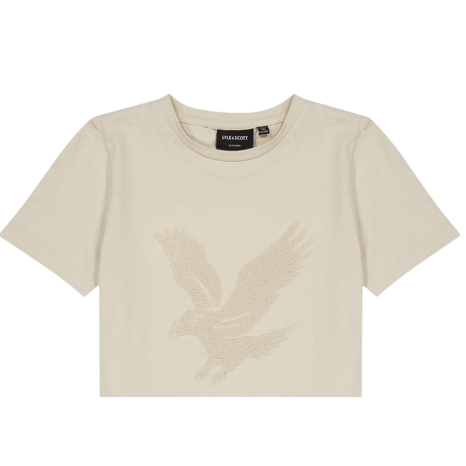 Putty - Side - Lyle & Scott Childrens-Kids Big Logo Regular T-Shirt