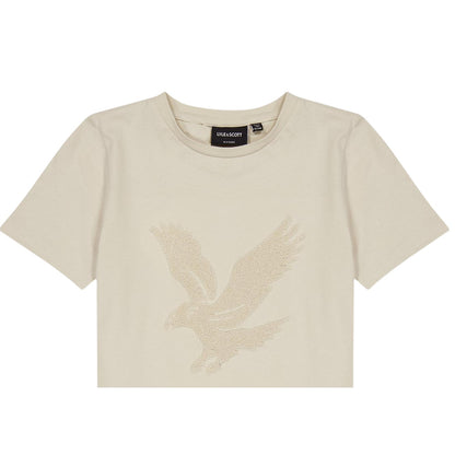 Putty - Side - Lyle & Scott Childrens-Kids Big Logo Regular T-Shirt
