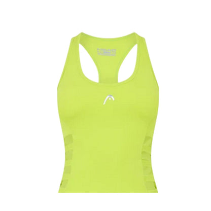 Green - Side - Head Womens-Ladies Eos Slim Tennis Tank Dress
