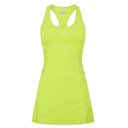 Green - Front - Head Womens-Ladies Eos Slim Tennis Tank Dress
