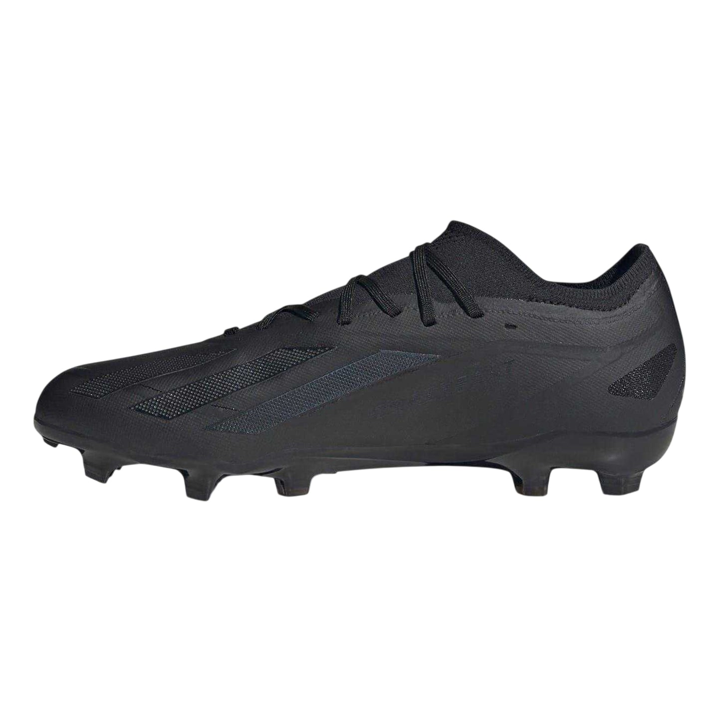 Black - Side - Adidas Unisex Adult Crazyfast.3 Firm Ground Football Boots