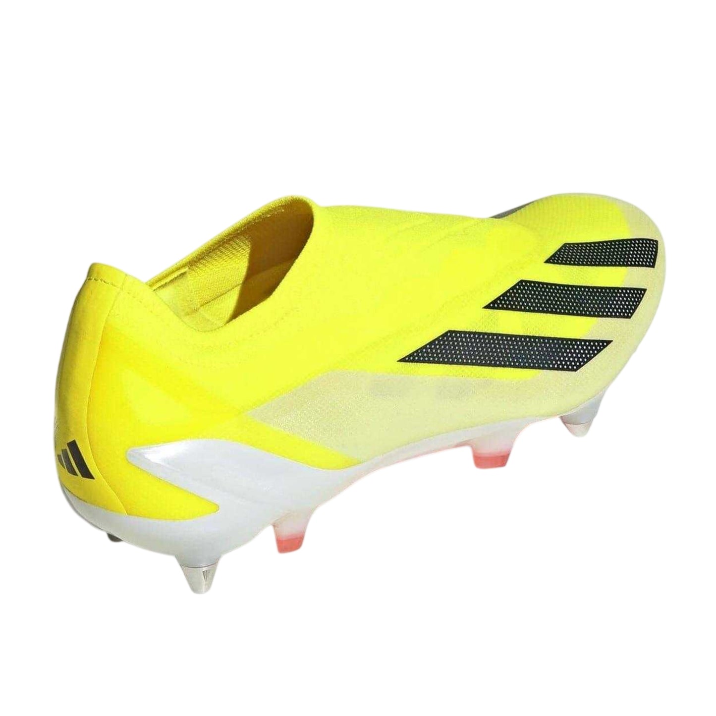 Solar Yellow - Back - Adidas Mens X Crazyfast Elite Knitted Collar Soft Ground Football Boots