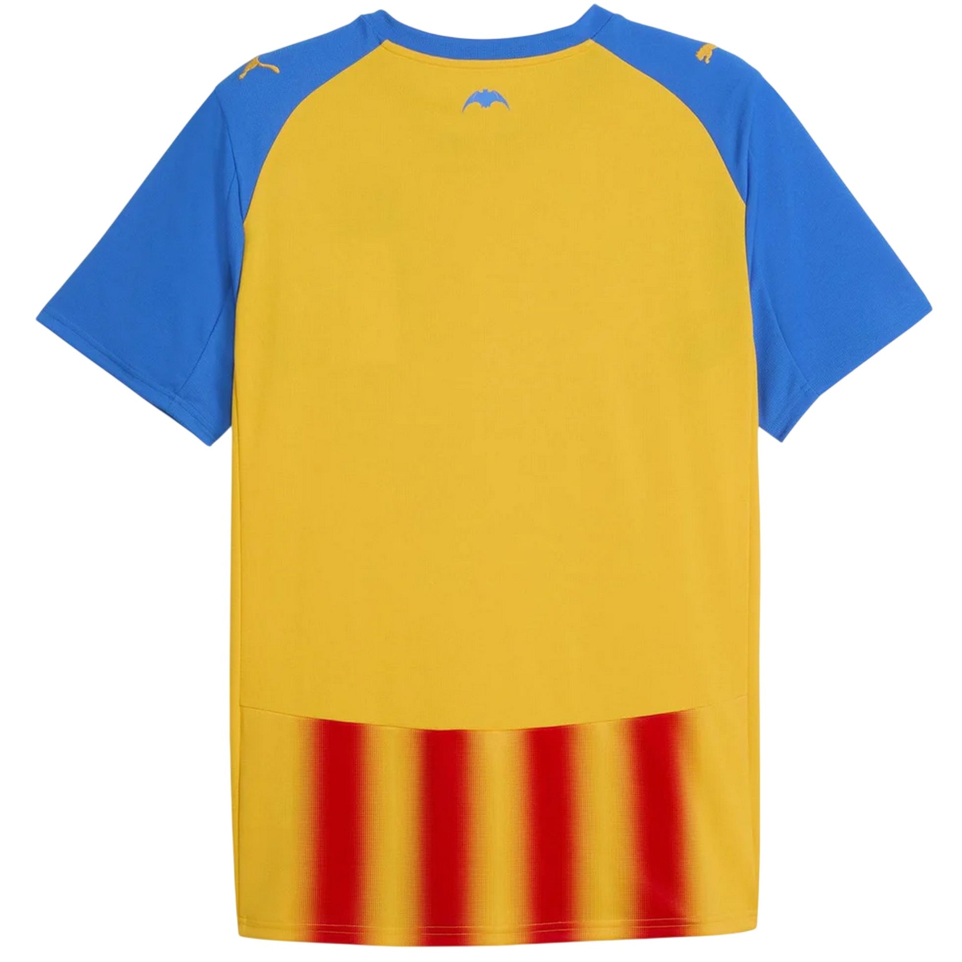 Yellow-Red - Back - Valencia CF Mens 25-26 Puma Third Jersey