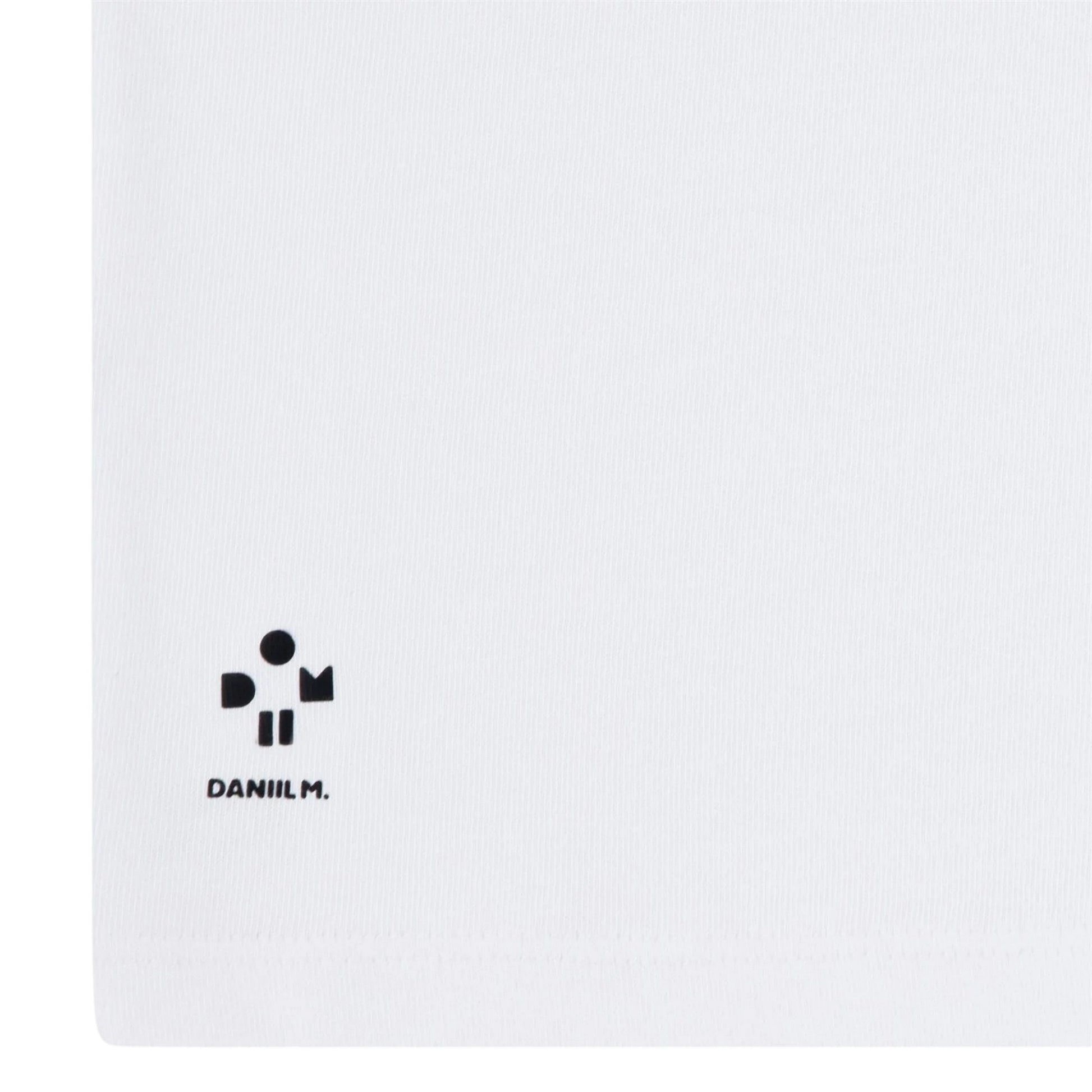 White - Pack Shot - Lacoste Childrens-Kids Racket T-Shirt