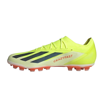Solar Yellow - Side - Adidas Mens X Crazyfast Elite Artificial Ground Football Boots
