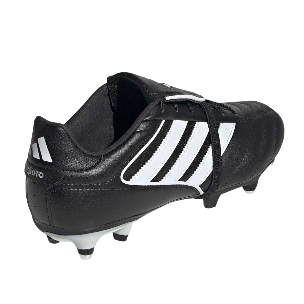 Black-White - Back - Adidas Mens Copa Gloro II Leather Soft Ground Football Boots