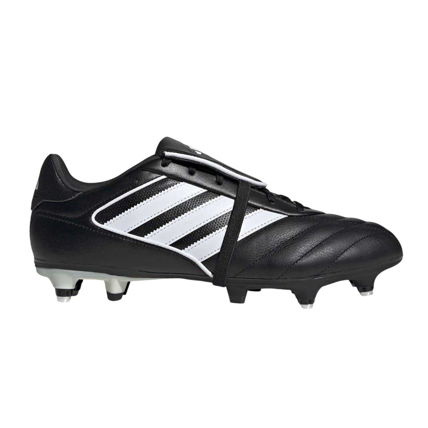 Black-White - Front - Adidas Mens Copa Gloro II Leather Soft Ground Football Boots
