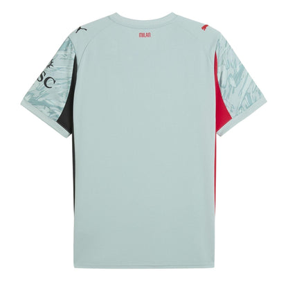 Mint Green - Back - Puma Mens 25-26 AC Milan Goalkeeper Jersey