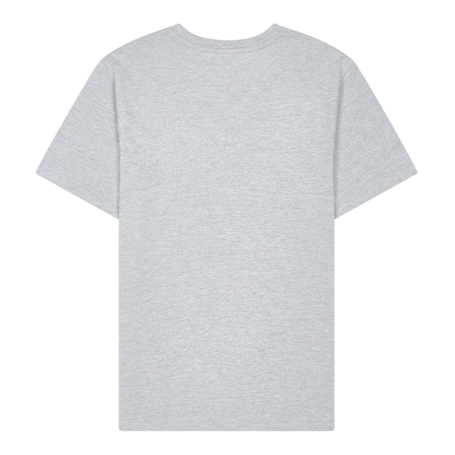 Grey Marl - Back - Ellesse Mens Ollio Logo Jersey Woven T-Shirt