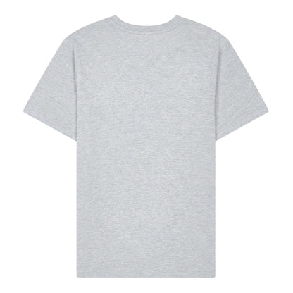 Grey Marl - Back - Ellesse Mens Ollio Logo Jersey Woven T-Shirt