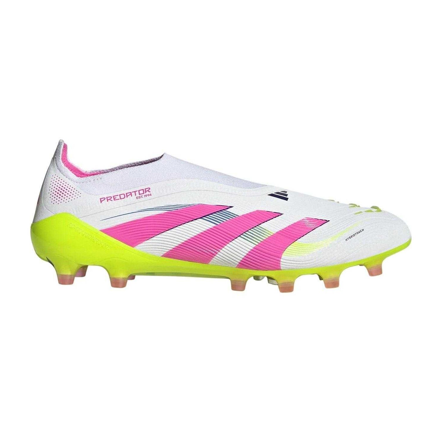 White - Front - Adidas Mens Predator Elite 3 Stripes Football Boots