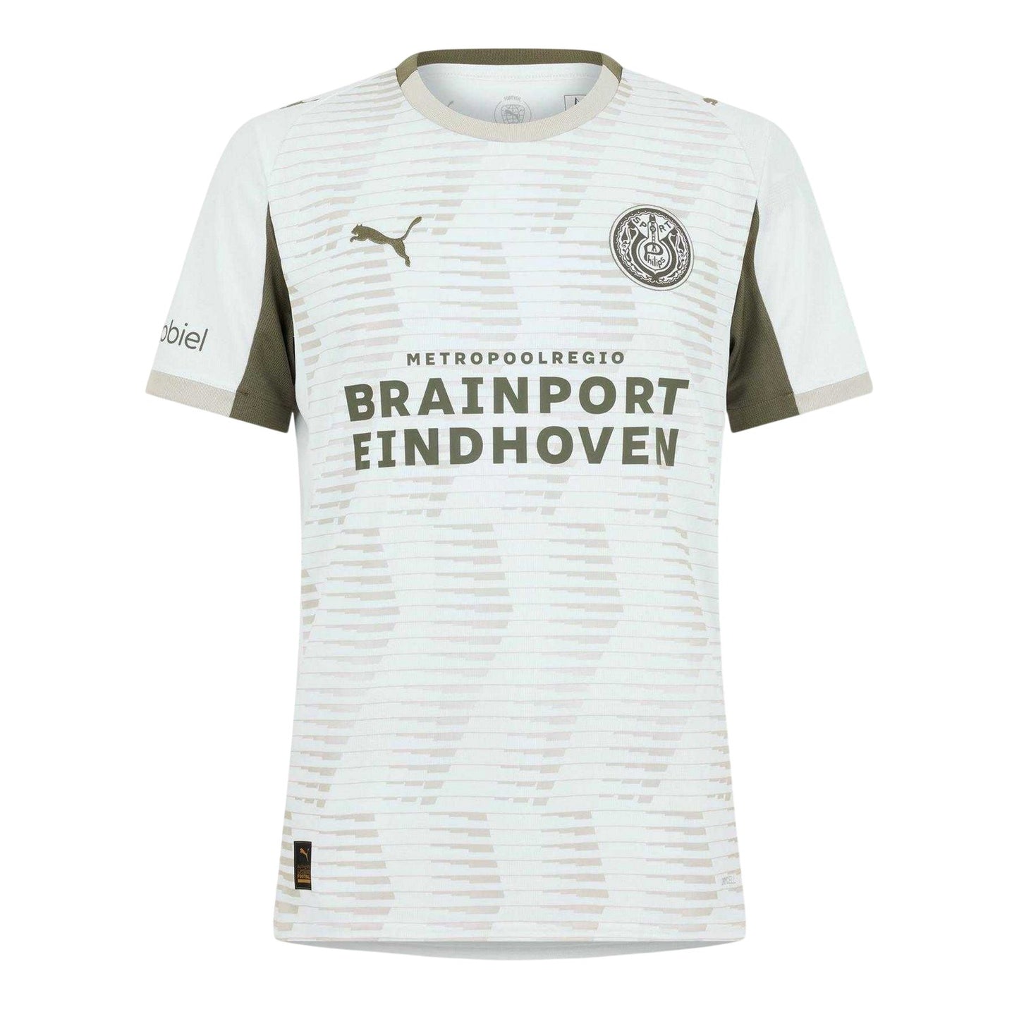 White-Dust - Front - PSV Eindhoven Mens 25-26 Puma Third Jersey