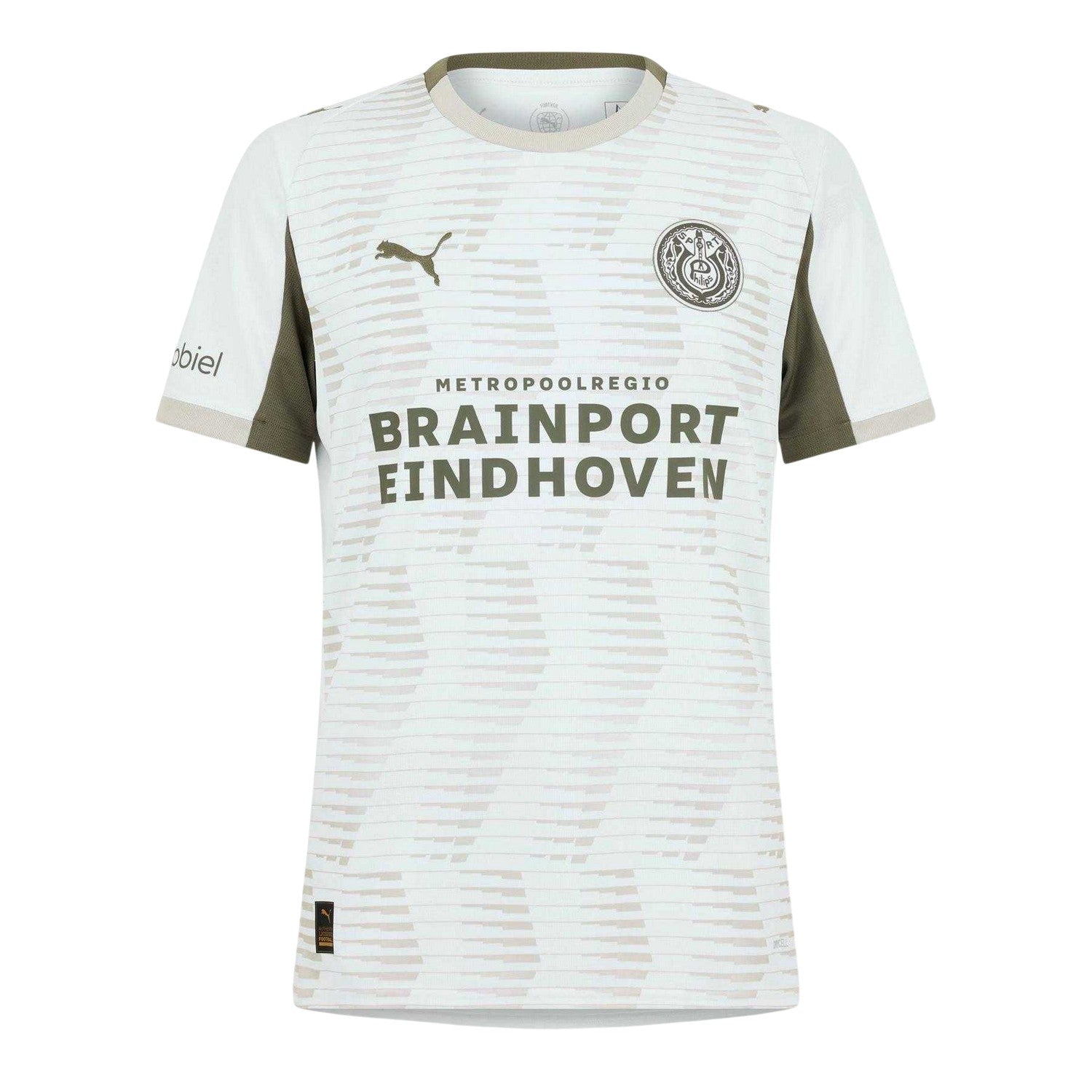 White-Dust - Front - PSV Eindhoven Mens 25-26 Puma Third Jersey