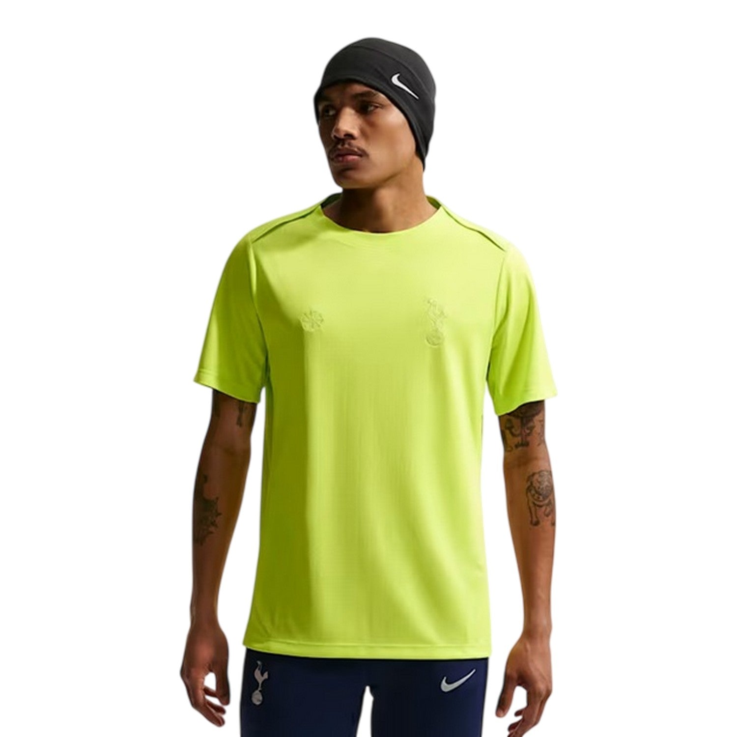 Cyber Green - Front - Nike Mens Academy Pro Tottenham Hotspur FC T-Shirt
