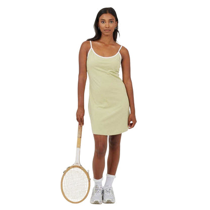 Green-White - Side - Brave Soul Womens-Ladies Slip Dress
