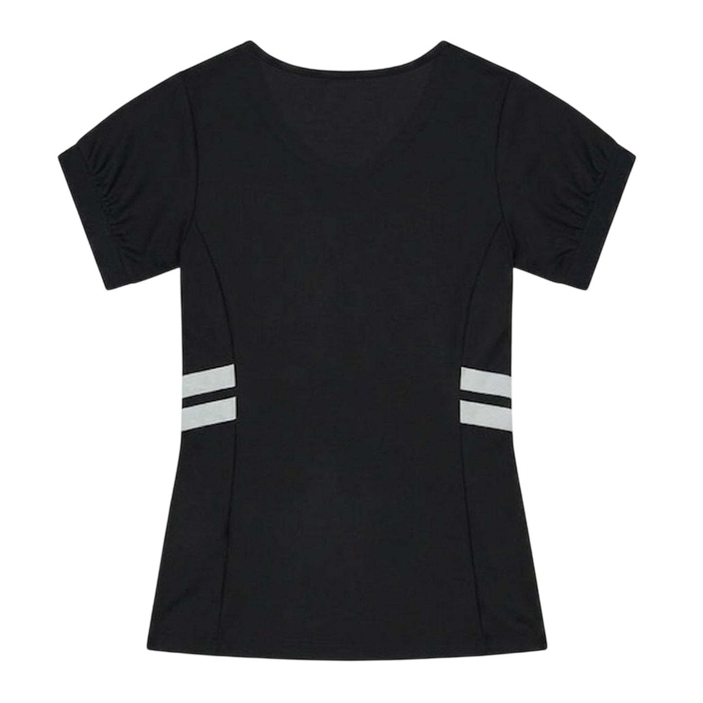 Black - Back - Ellesse Womens-Ladies Lowery V Neck T-Shirt