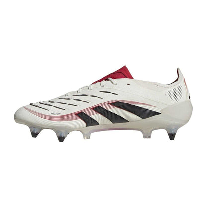 Off White-Black - Side - Predator Mens Predator Stripes Soft Ground Football Boots