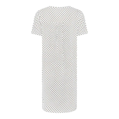 Snow White - Back - CCDK Copenhagen Womens-Ladies Nicole Short-Sleeved Slip Dress