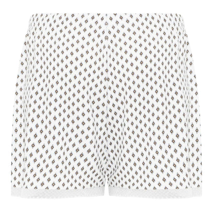Snow White - Back - CCDK Copenhagen Womens-Ladies Kimmy Pyjama Shorts