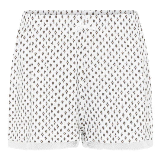 Snow White - Front - CCDK Copenhagen Womens-Ladies Kimmy Pyjama Shorts