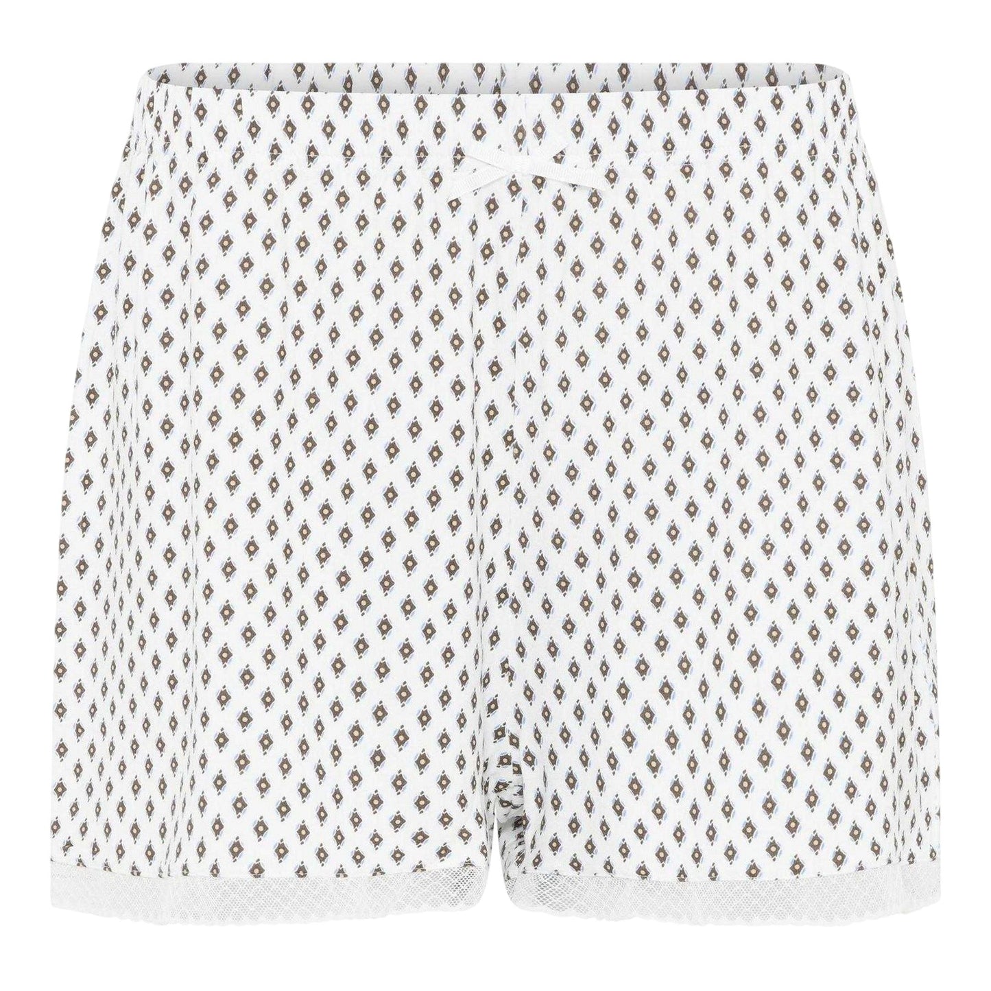 Snow White - Front - CCDK Copenhagen Womens-Ladies Kimmy Pyjama Shorts